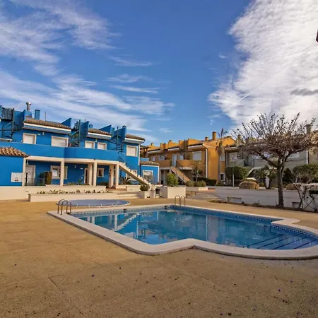 Apartment Planta Baja Con Terraza Chill Out - Primera Linea Tres Playas - *