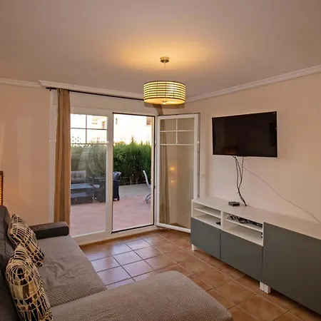 Apartment Planta Baja Con Terraza Chill Out - Primera Linea Tres Playas - *